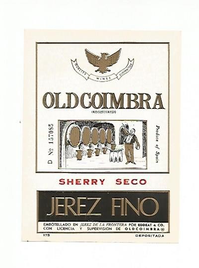 ETIQUETA 2335: Jere fino Oldcoimbra