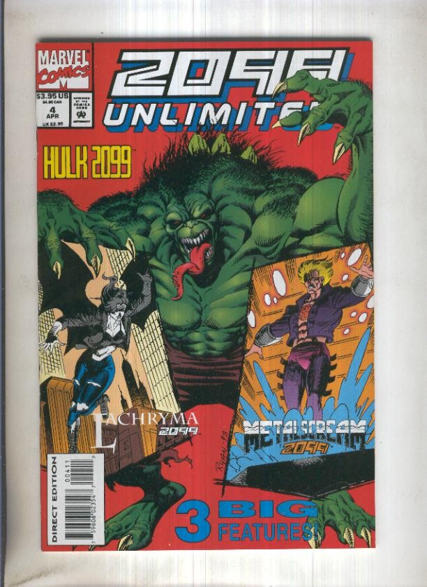 2099 UNLIMITED, Vol.1 No.04: Hulk Hammer,s Echo (Marvel 1994)