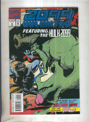 2099 UNLIMITED, Vol.1 No.05: Hulk Never Let Go (Marvel 1994)