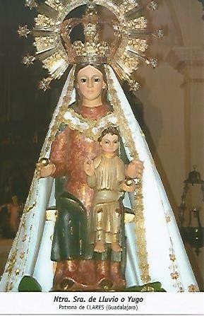 POSTAL 54689: Virgen de Lluvio o Yugo. Calres Guadalajara