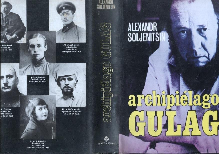 Archipielago Gulag 1918-1956 ( edicion 1975 ) (papel amarillento)