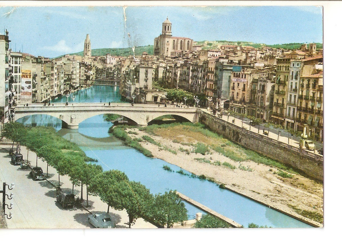 Postal 037990 : Gerona. Rio Oñar