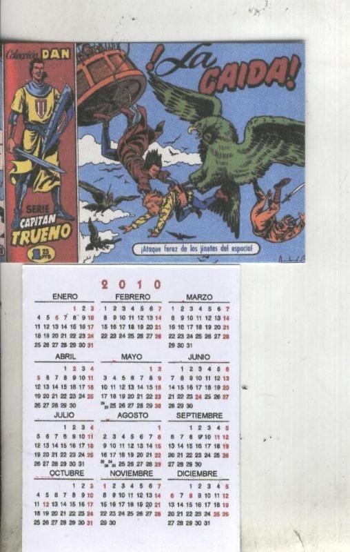 Calendario bolsillo 2010: El Capitan Trueno portada numero 015