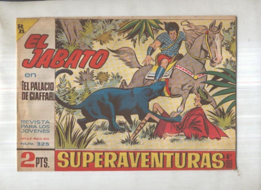 Bruguera: El Jabato numero 325: El palacio de Giaffar