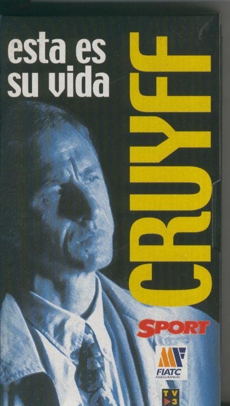 Video VHS: Cruyff esta es su vida