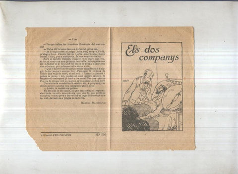 Col-leccio EN PATUFET numero 799: Els dos companys (cubierta de Mallol)