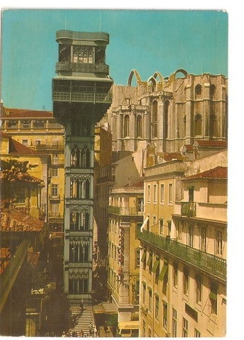 Postal 046864 : Lisboa. Portugal. Elevador de Santa Justa