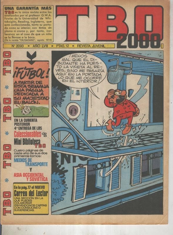 TBO 2000 numero 2093 (numerado 4 en trasera)