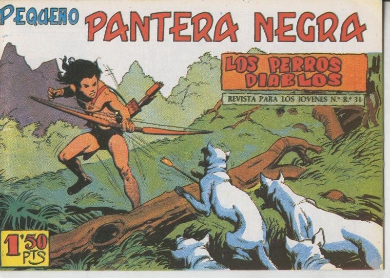 Pequeño Pantera Negra, facsimil numero 142: Los perros diablos