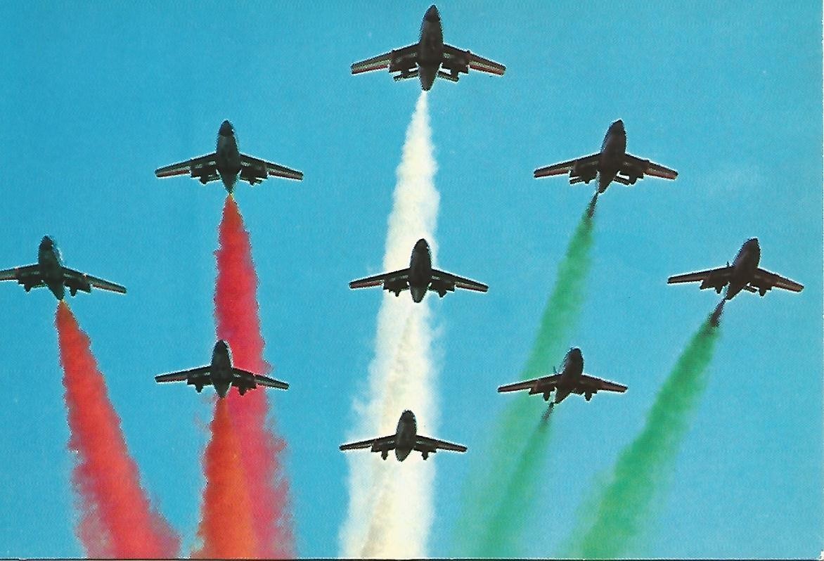 Postal 51067: Fiat G 91 - Patrulla Acrobatica Nacional Italiana