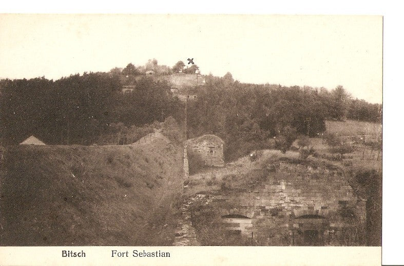 Postal 026968 : Bitsch Fort Sebastian