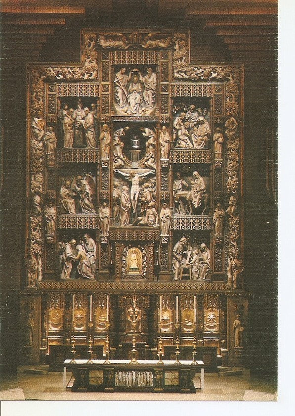 Postal 034894 : Torreciudad. Retablo Principal del Santuario