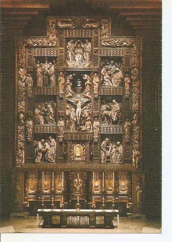 Postal 034894 : Torreciudad. Retablo Principal del Santuario