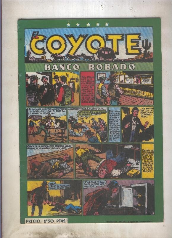 El Coyote facsimil numero 042: Banco robado