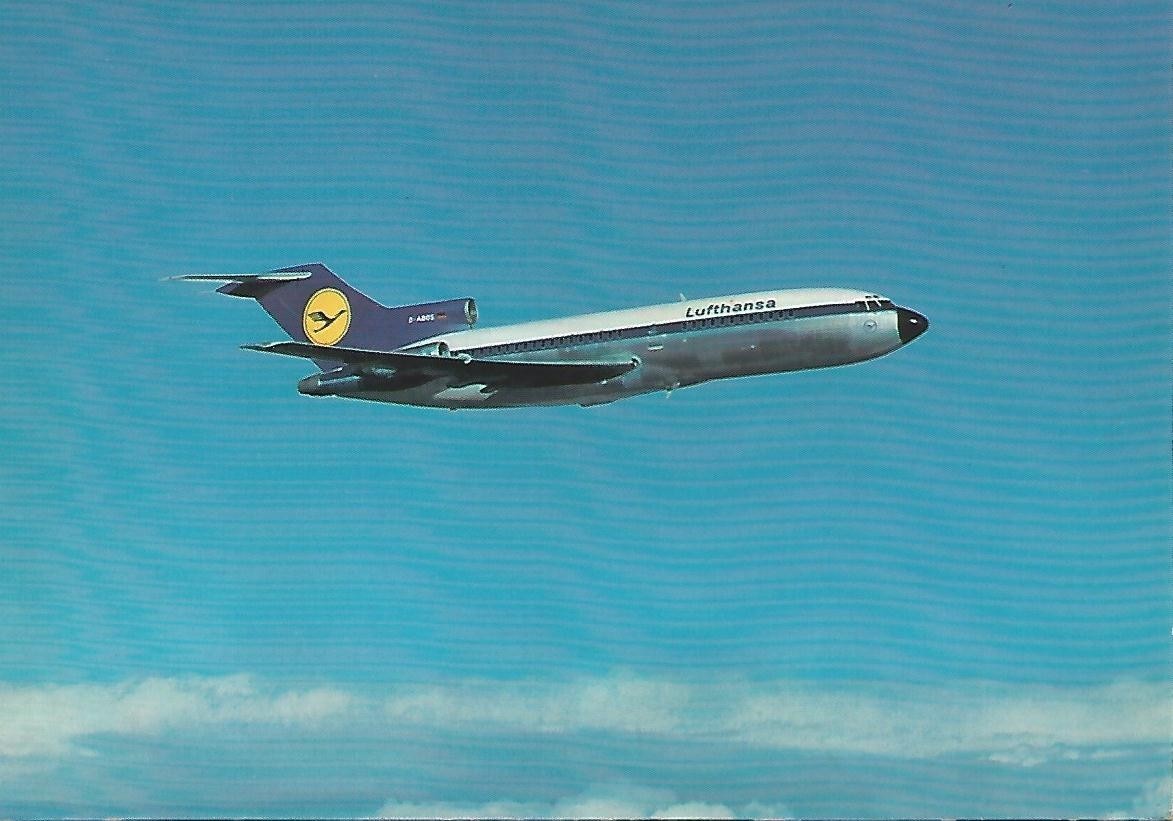 Postal 50665: LUFTHANSA - Boeing 727