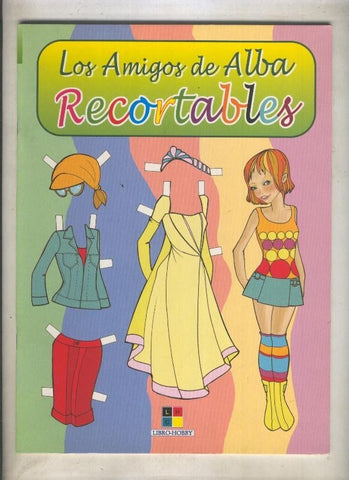 Recortables: Los amigos de Alba