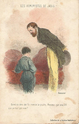 Postal 52571: Dibujo de la Coleccion de la Solution Paufauberge