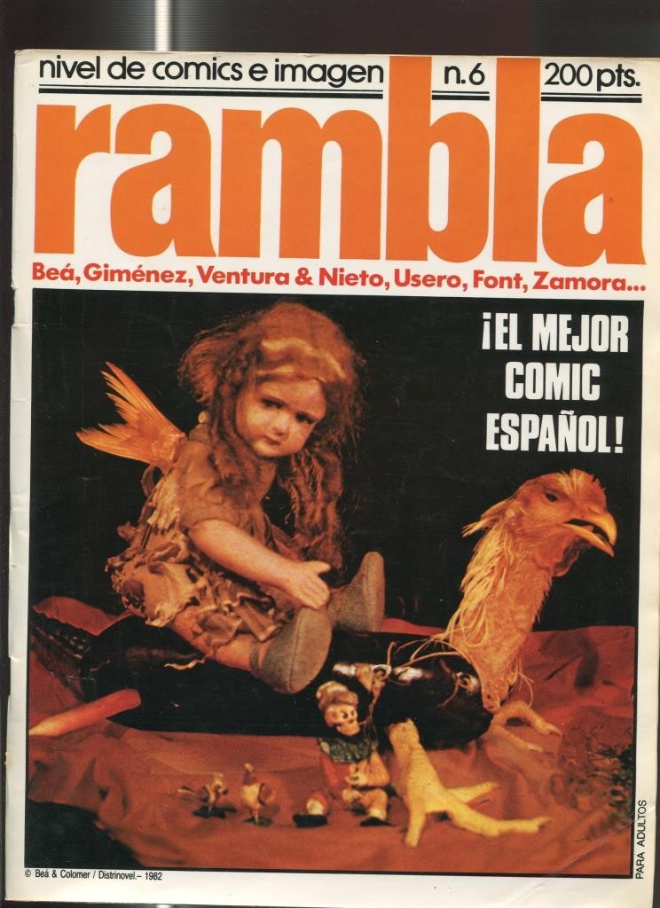 Rambla revista de comic numero 06: Maese Espada de Usero, 