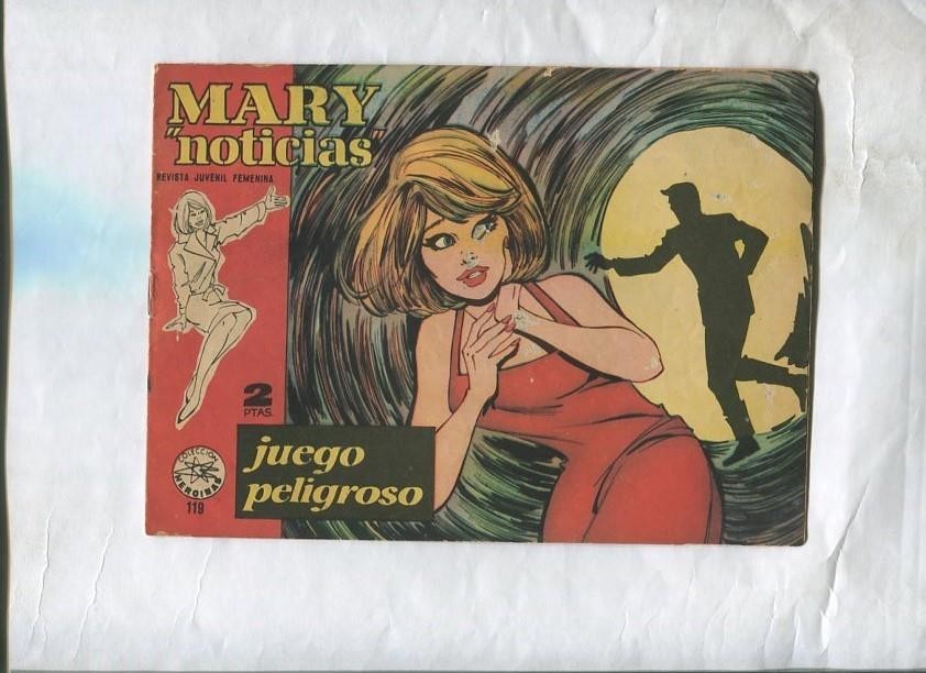 Mary Noticias numero 119: trasera foto de Paul Newman