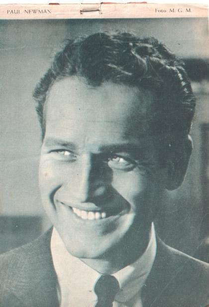 Mary Noticias numero 119: trasera foto de Paul Newman