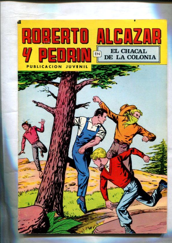 Roberto Alcazar y Pedrin color, numero 173: El chacal de la colonia