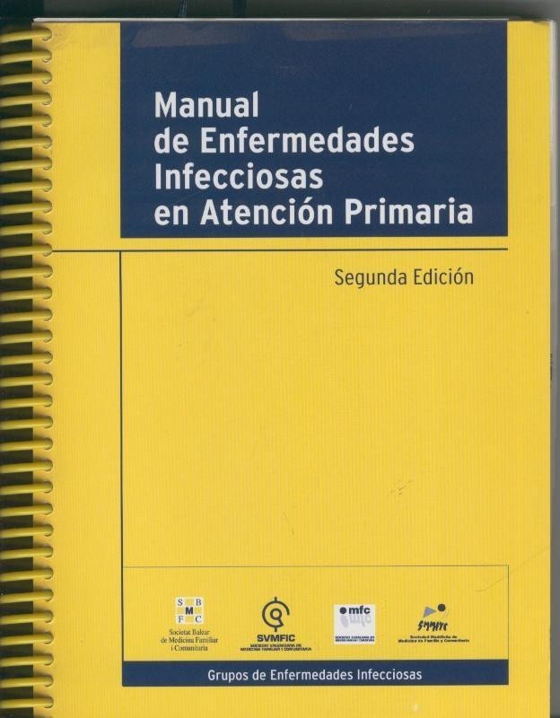 Manual de enfermedades infeccionsas en Atencion Primaria