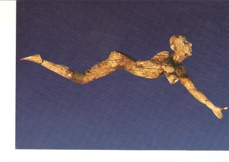 Postal 021508 : Un acrobata di ivorio, da Cnossos
