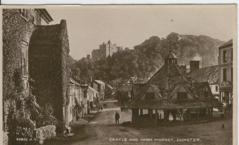 Postal castillos numero 030: Castle And Varn Market, Dunster