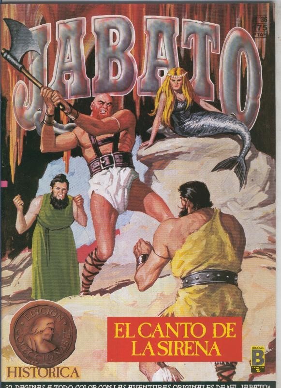 Jabato color primera edicion numero 036:El canto de la sirena