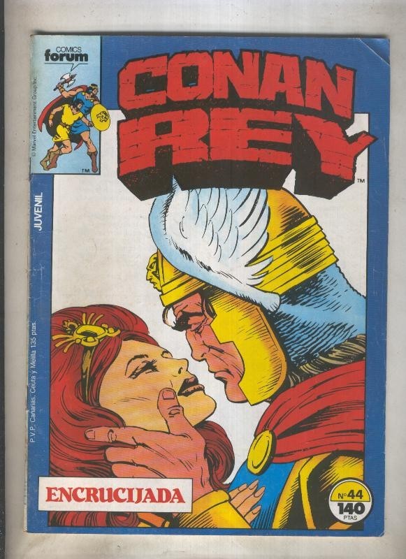 Conan Rey numero 44 (numerado 1 en trasera)