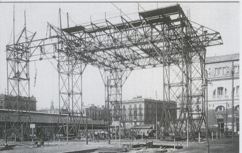 Postal 012635: Estaccion de Francia (Barcelona) en construccion, año 1926