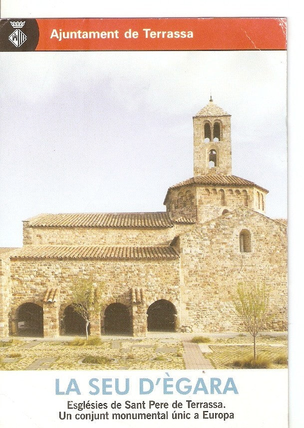 Postal 034337 : La Seu dEgara esglesies de Sant Pere de Terrassa. Ajuntament de Terrassa