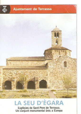 Postal 034337 : La Seu dEgara esglesies de Sant Pere de Terrassa. Ajuntament de Terrassa