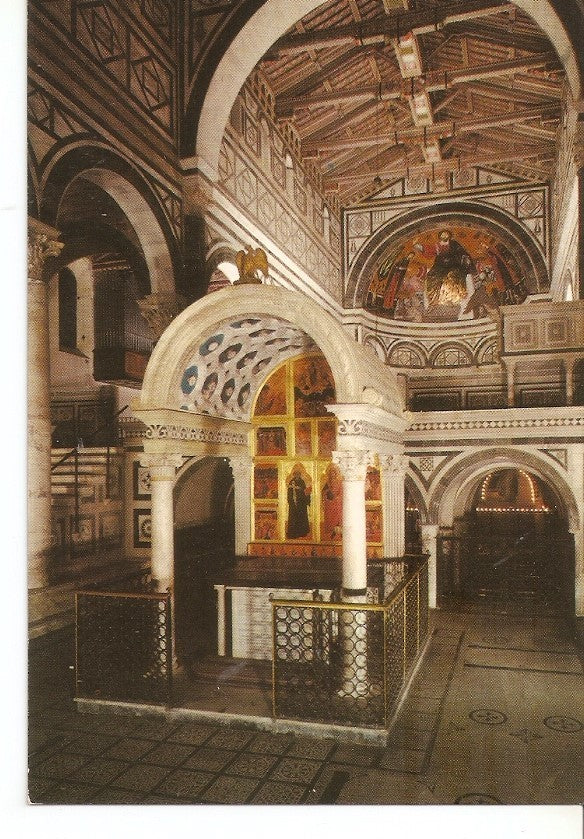 Postal 041325 : Firenze. Basilica S. Miniato al Monte (Interior)