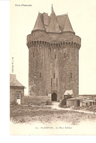 Postal 027286 : St-Servan. La Tour Solidor. Cote dEmeraude
