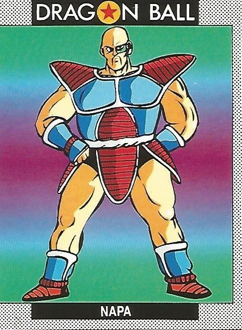 CROMO BOLA DE DRAGON - DRAGONBALL no  62 - Napa