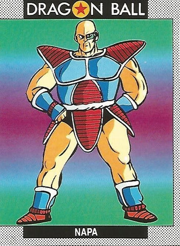 CROMO BOLA DE DRAGON - DRAGONBALL no  62 - Napa