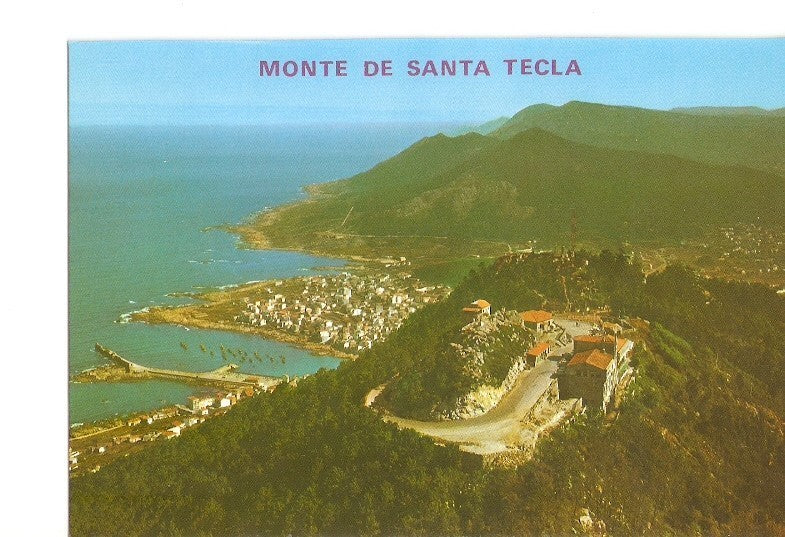 Postal 020692 : Monte de Santa Tecla  la Guardia - Galicia