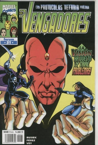Los Vengadores volumen 3 numero 31: Los protocolos Nefaria, prologo