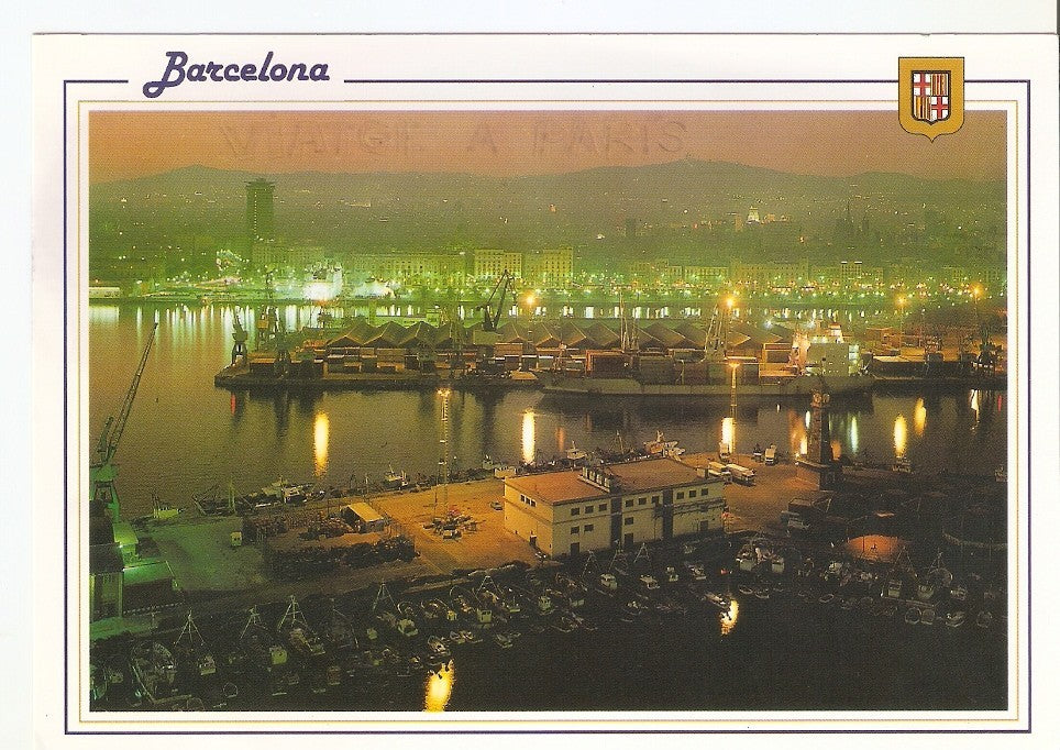 Postal 046839 : Barcelona. Puerto de Pescadores. Vista parcial