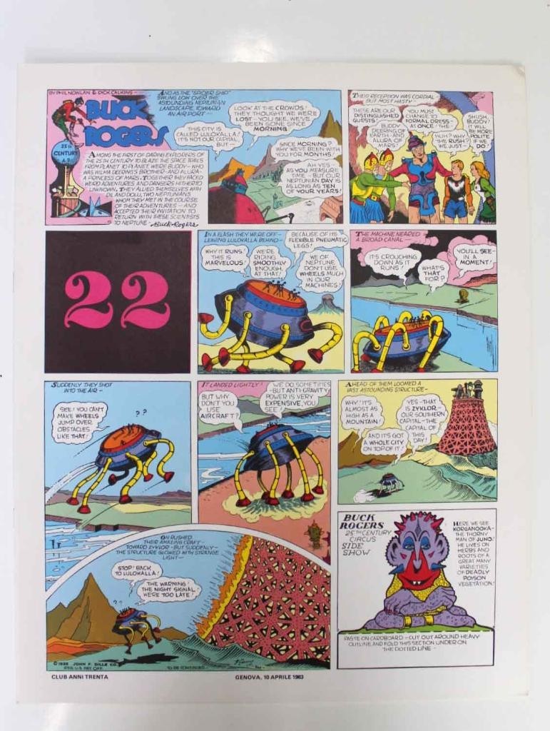 BUCK ROGERS No.22 - Tira Dominical del No.253 al No.264