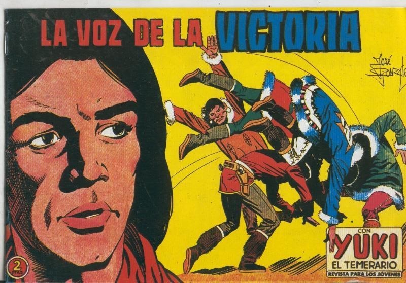 Yuki el temerario facsimil numero 112: La voz de la victoria, fin de la coleccion