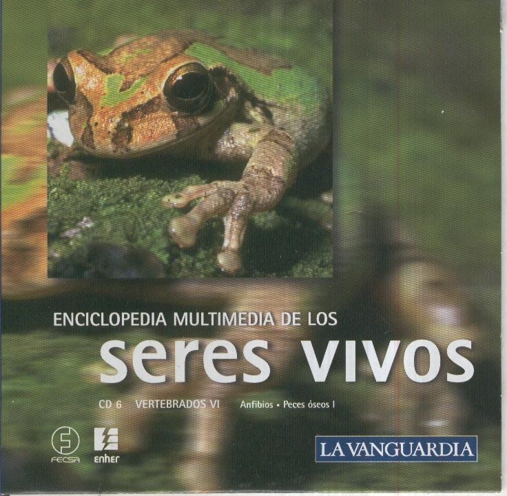 CD Multimedia: ENCICLOPEDIA SERES VIVOS La Vanguardia No.06: VERTEBRADOS 6