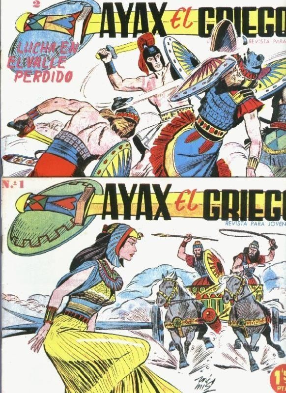 Ayax el Griego,  coleccion facsimil