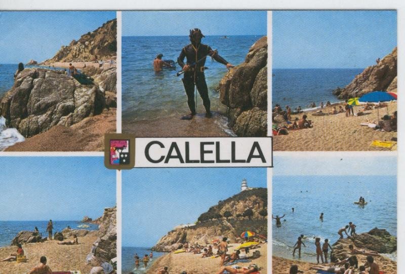 Postal 6815: Calella: vistas varias