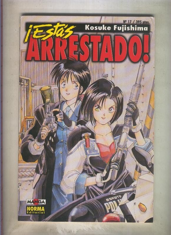 Estas arrestado numero 17 (numerado 2 en trasera)