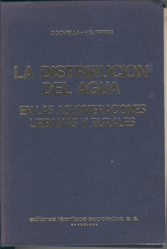 La distribucion del agua en las aglomeraciones urbanas y rurales