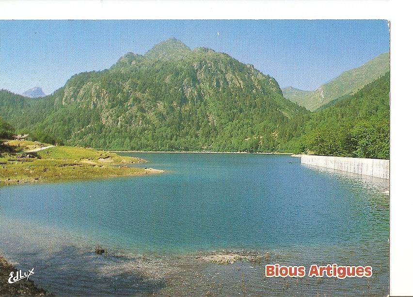 Postal 027793 : Pyrenees Atlantiques, Barrage de Bious Artigues