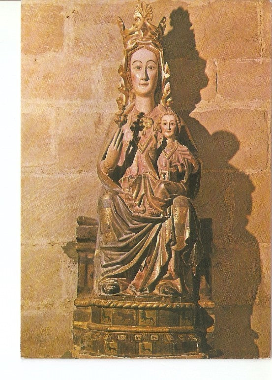 Postal 021816 : Virgen sedente