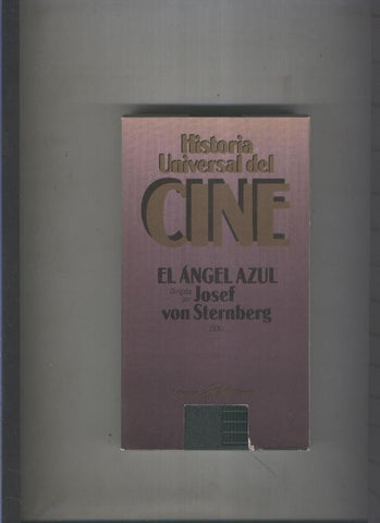 Video VHS: Historia Universal del Cine: El Angel Azul de Josef von Sternberg